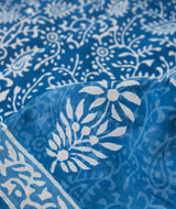 HANDBLOCK PRINTED DABU COTTON SUITS WITH KOTA DUPATTA