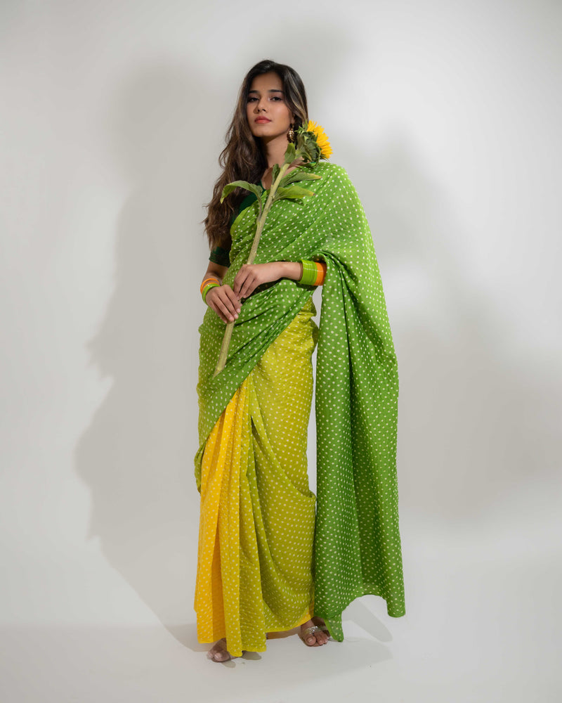 BANDHANI Chanderi SILK SAREE