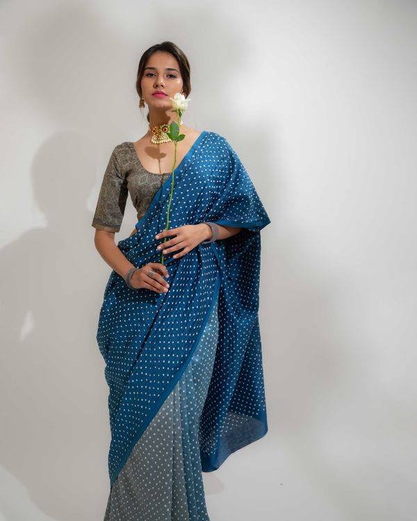 BANDHANI Chanderi SILK SAREE