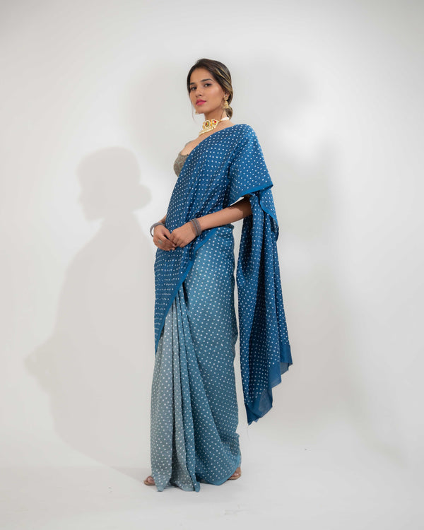 BANDHANI Chanderi SILK SAREE