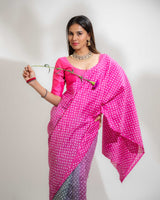 BANDHANI Chanderi SILK SAREE