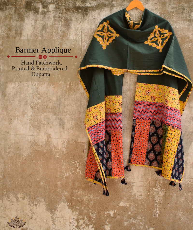 Barmer Applique Dupatta