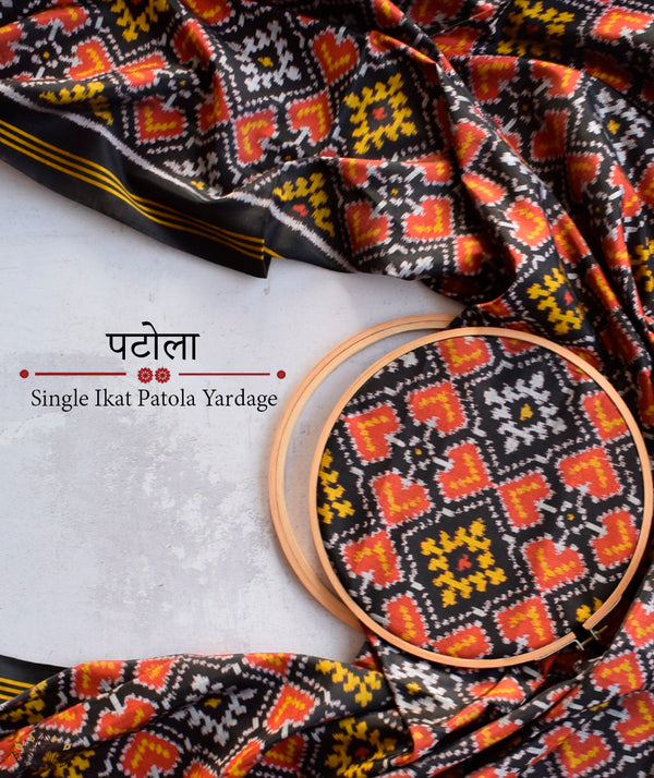Semi double IKAT PATOLA YARDAGE