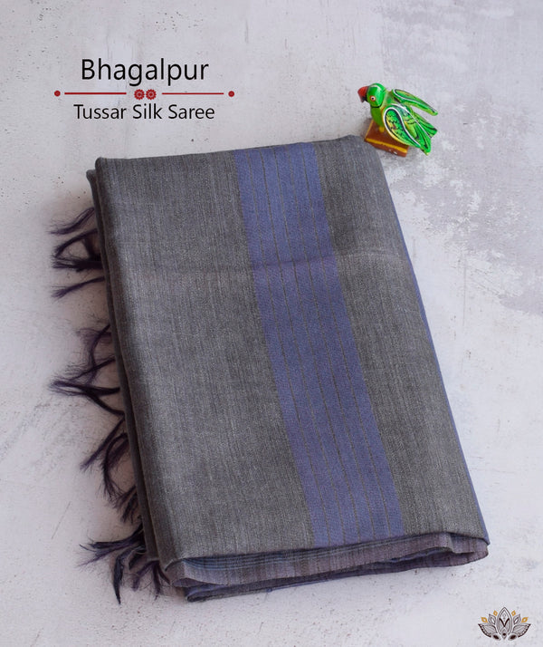 Bhagalpur Tussar silk Saree
