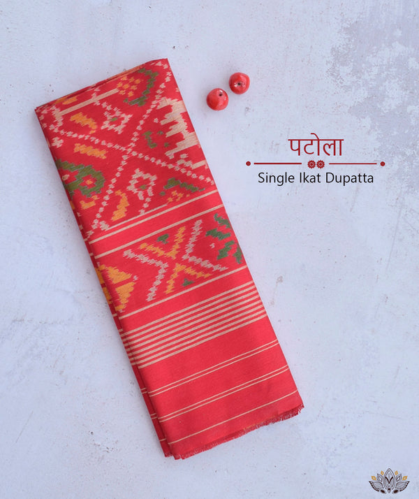 SINGLE IKAT PATOLA DUPATTA