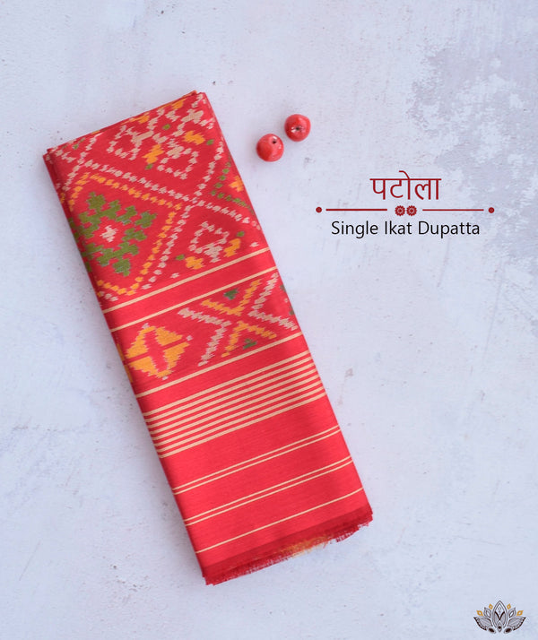 SINGLE IKAT PATOLA DUPATTA