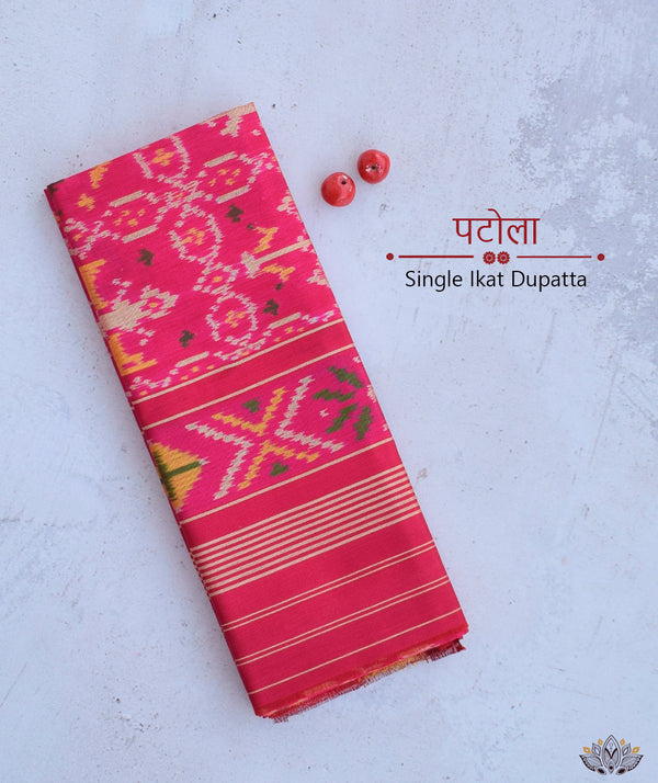 SINGLE IKAT PATOLA DUPATTA