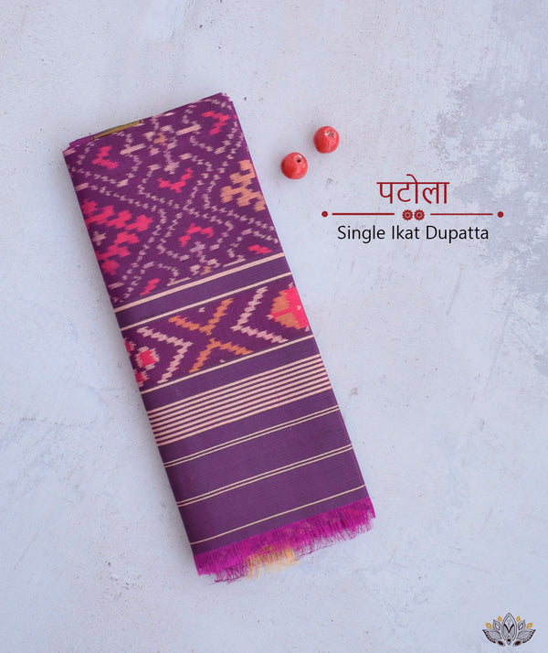 SINGLE IKAT PATOLA DUPATTA