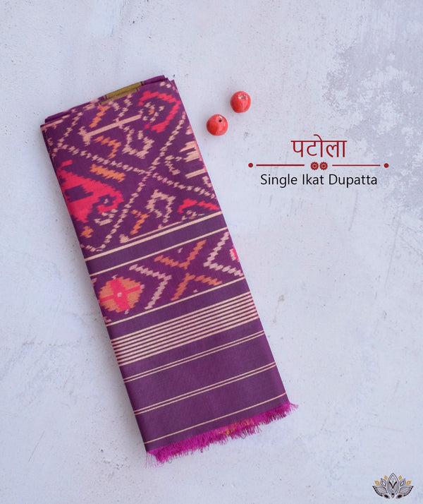 SINGLE IKAT PATOLA DUPATTA