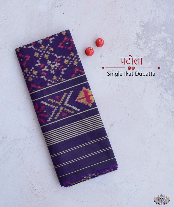 SINGLE IKAT PATOLA DUPATTA