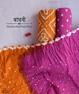 BANDHANI COTTON SUIT PIECE