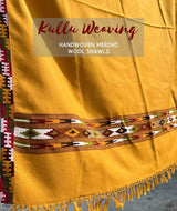 Kullu Weaving Handwoven Merino wool shawl