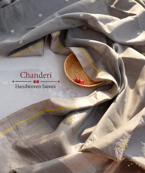 Chanderi Handwoven Saree