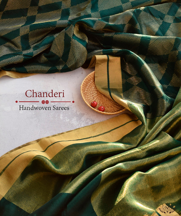 Chanderi Handwoven Saree