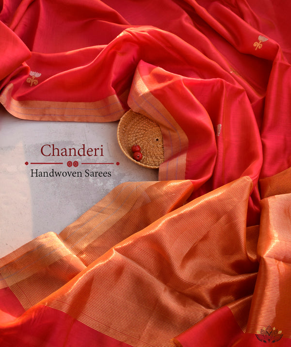 Chanderi Handwoven Saree