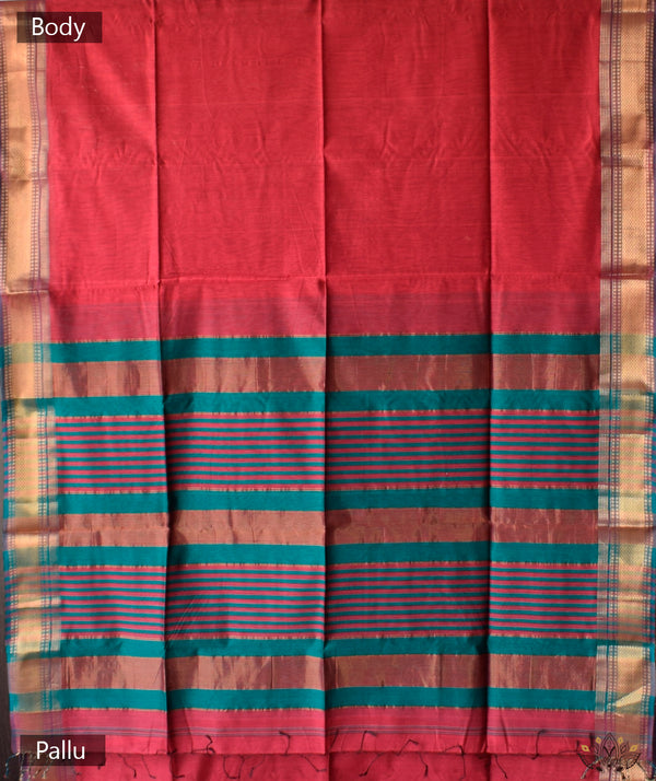 MAHESHWARI COTTON SILK SAREE