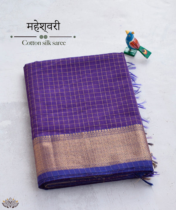 MAHESHWARI COTTON SILK SAREE