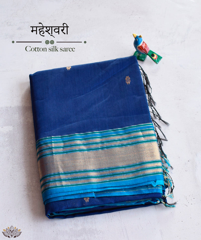 MAHESHWARI COTTON SILK SAREE