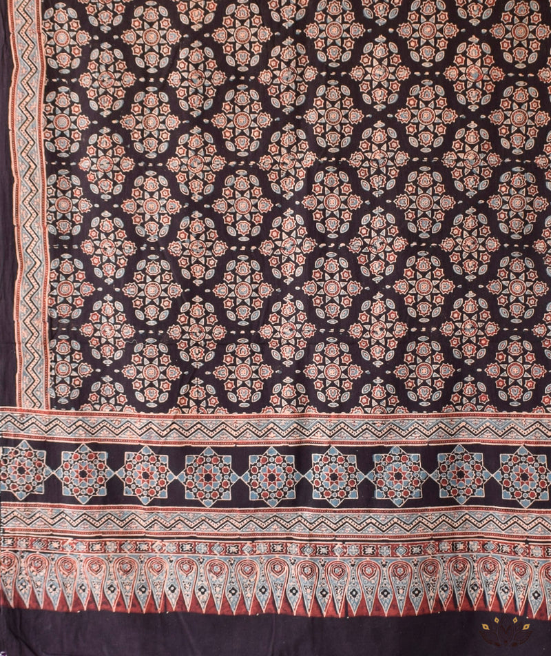 AJRAKH COTTON HAND BLOCK PRINTED TWO PIECE SUIT