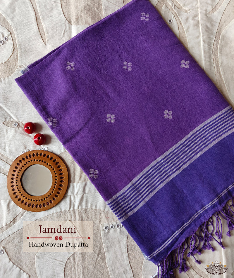 JAMDANI COTTON HANDMADE DUPATTA