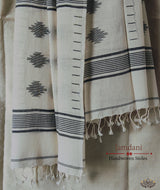 JAMDANI COTTON HANDMADE STOLE