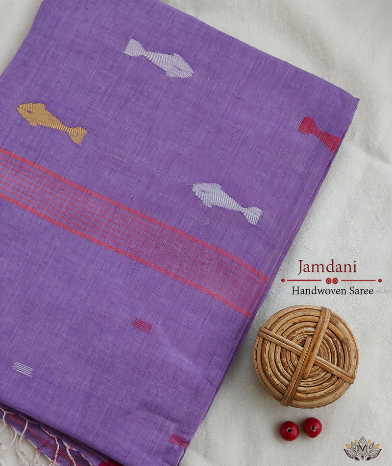 JAMDANI COTTON HANDMADE SAREE