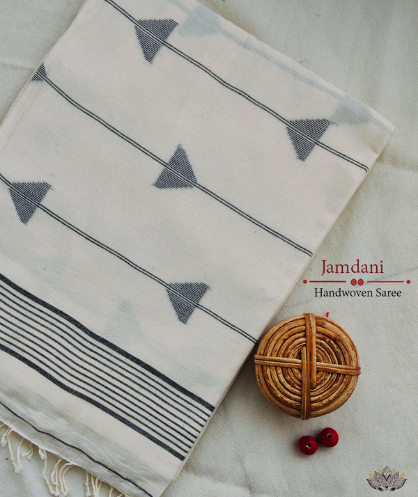JAMDANI COTTON HANDMADE SAREE