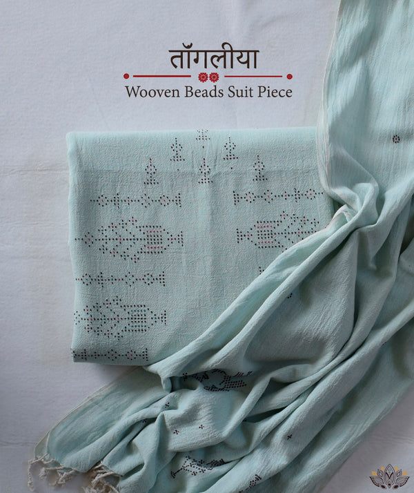 TANGALIYA KALA COTTON HANDWOVEN 3 PIECE SUIT PIECE