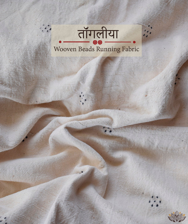 TANGALIYA KALA COTTON HANDWOVEN YARDAGE
