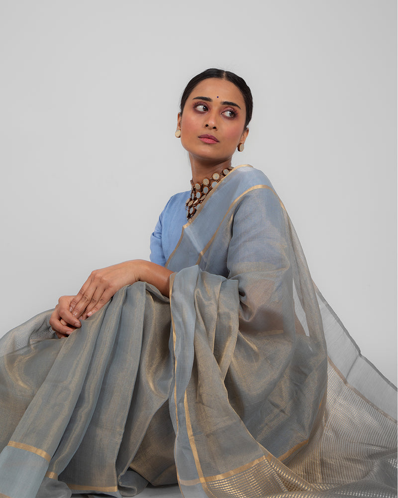 Chanderi Handwoven Saree