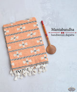 Maniabandha Handwoven Dupatta