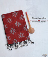 Maniabandha Handwoven Dupatta