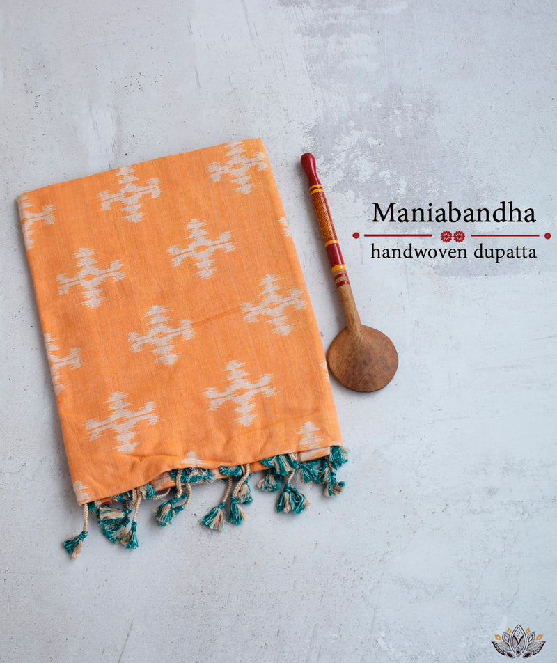 Maniabandha Handwoven Dupatta