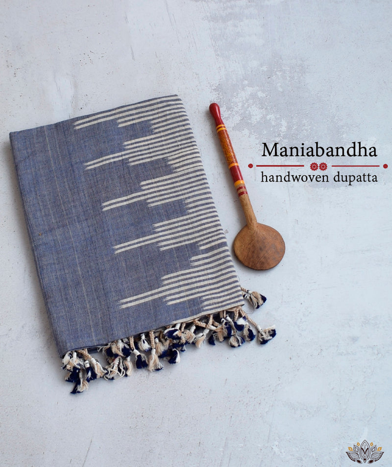 Maniabandha Handwoven Dupatta