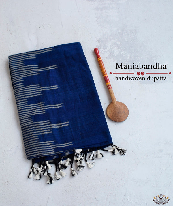Maniabandha Handwoven Dupatta