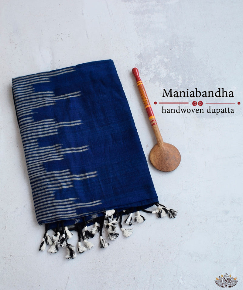 Maniabandha Handwoven Dupatta