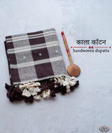 KACCHI  COTTON HANDWOVEN DUPATTA