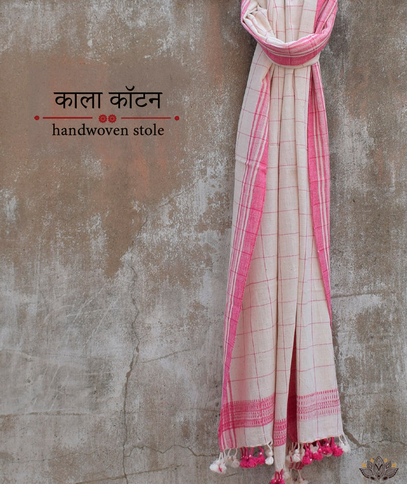 KACCHI WOOLEN HANDWOVEN STOLE