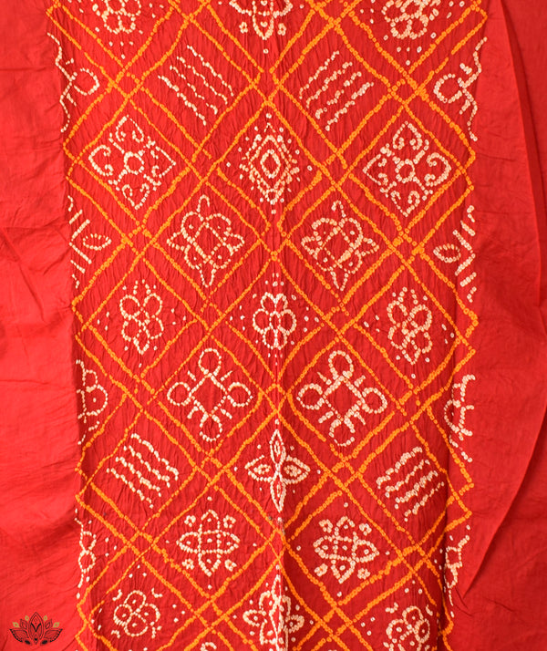 BANDHANI COTTON SUIT PIECE