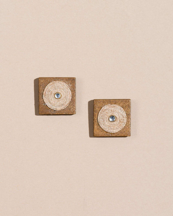 WHE Square Wooden Block Studs