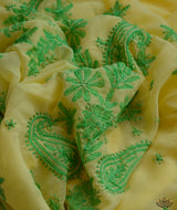 Chikankari Hand Embroidered Saree