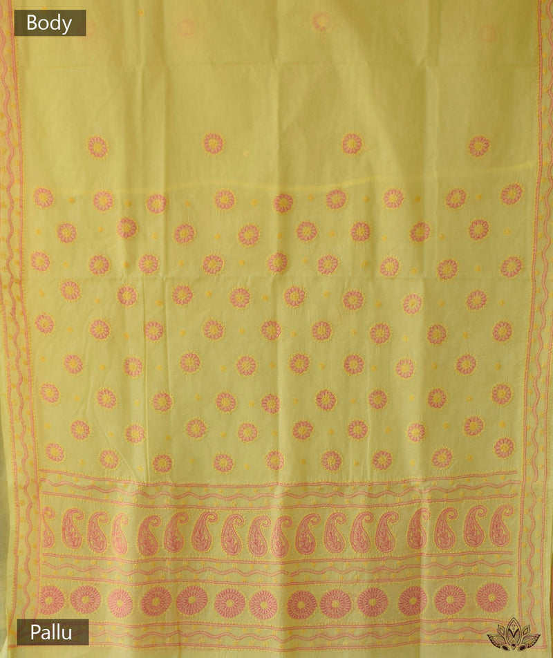 Chikankari Hand Embroidered Saree