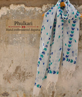 Phulkari Hand Embroidery Dupatta