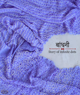 Leheriya  Bandhani saree