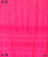 Leheriya  Bandhani saree