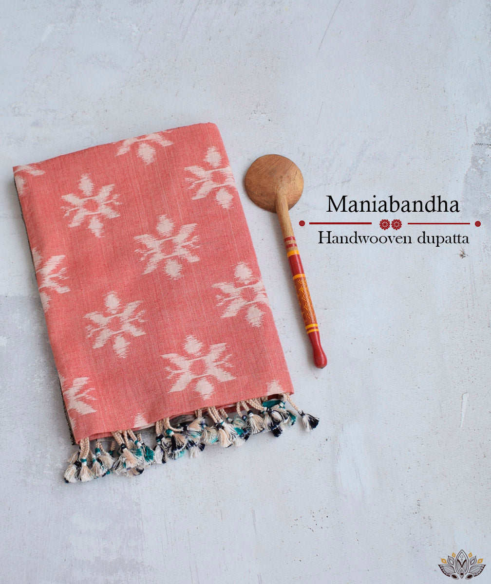 Maniabandha Handwoven Dupatta