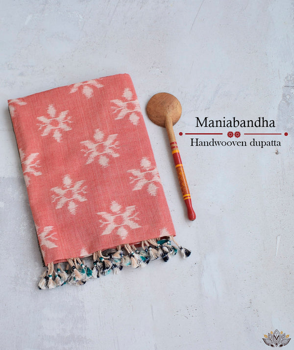 Maniabandha Handwoven Dupatta