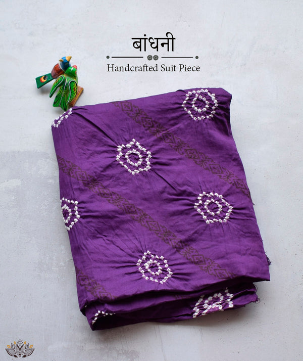 BANDHANI COTTON SUIT PIECE