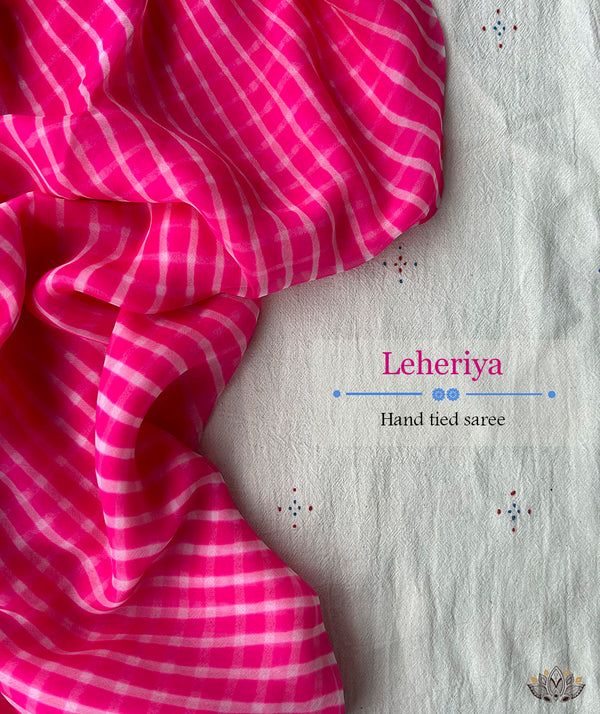 Leheriya  Saree