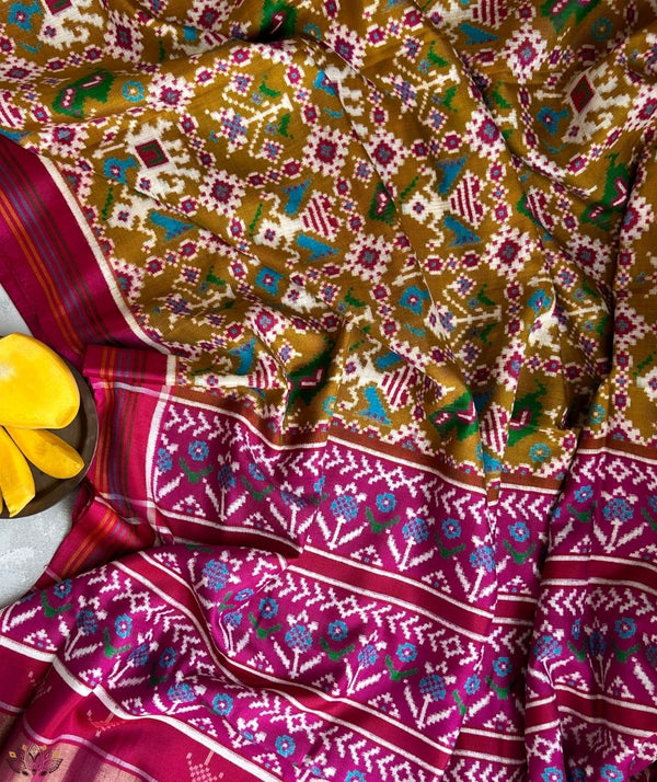DOUBLE IKAT PATOLA SAREE
